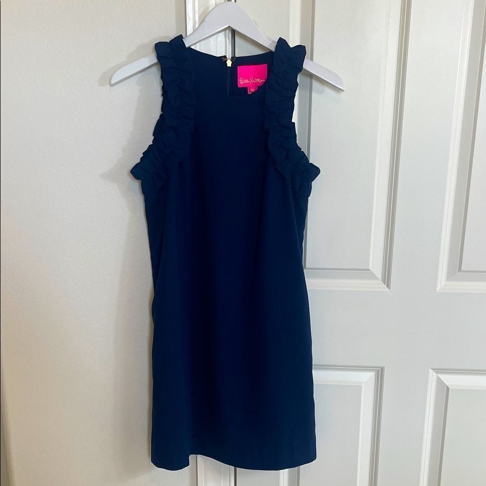 NWT Lilly Pulitzer Kailee Ruffle Shift Dress